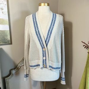 Cotton by Autumn Cashmere Boyfriend Cardigan